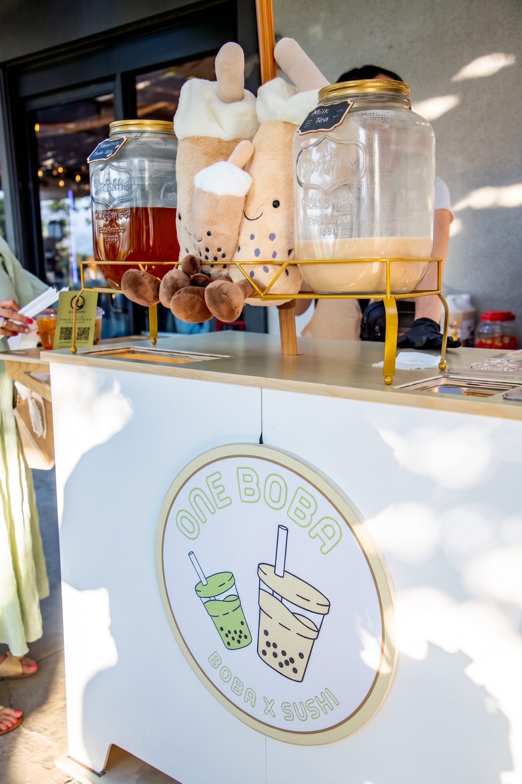 One Sushi Boba Tea Cart Catering Events