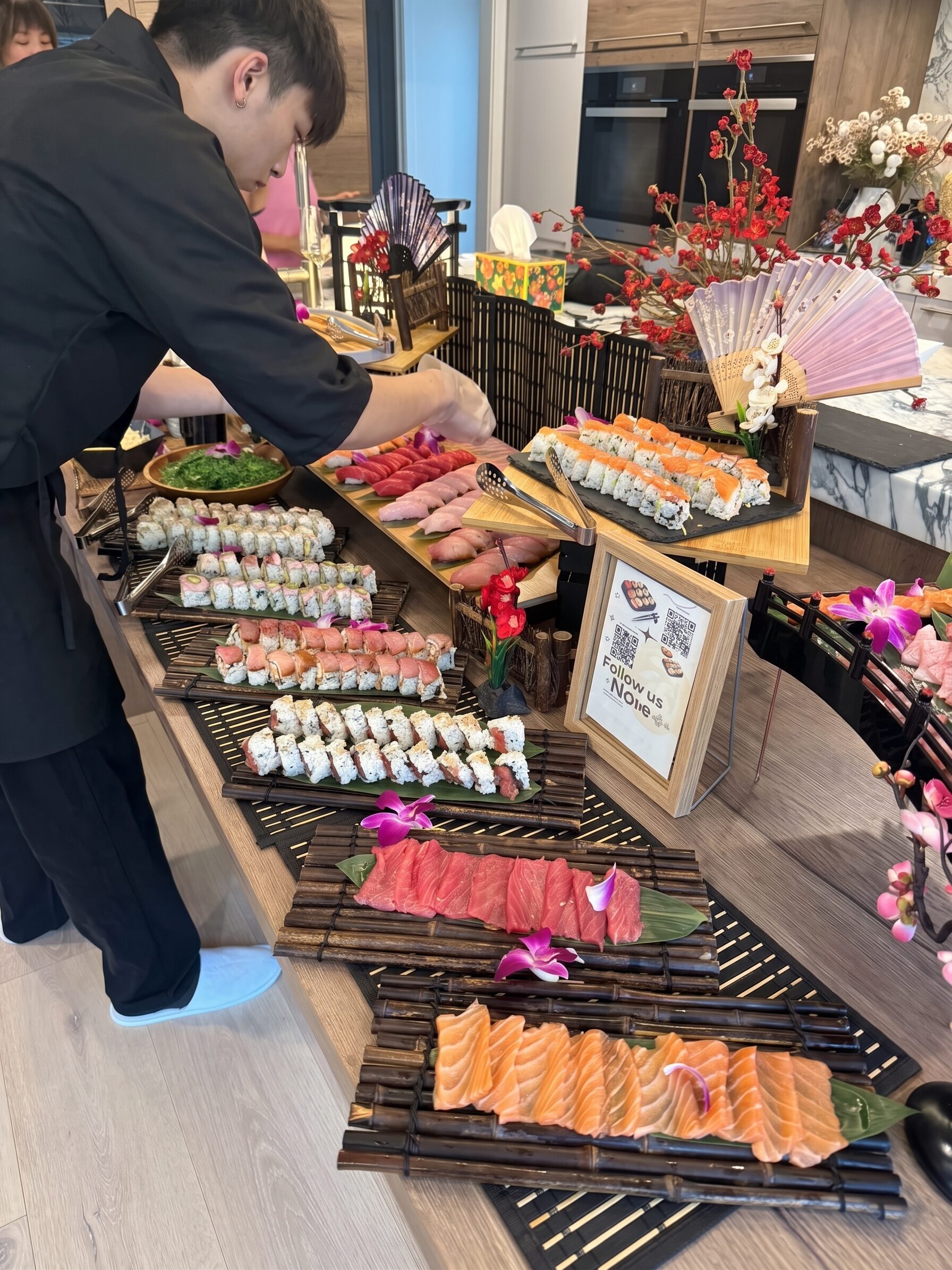 One Sushi Event Catering Details Handled